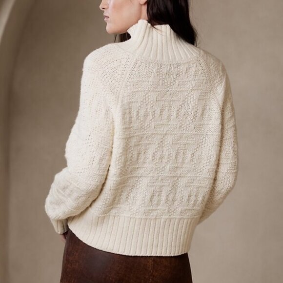 Banana Republic Karo Jacquard Sweater - Picture 1 of 5